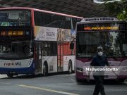 Denda jika guna lorong bas