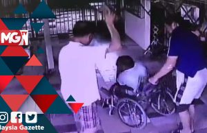 Ras Adiba Radzi Rumah Amal Murni Kajang PWD OKU Person with disability cerebral palsy brick hit head
