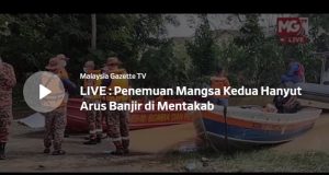 Mentakab Drowning victim flood boy
