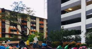 A DBKL garbage collector found a body of a newborn baby with umbilical cord still intact in a trash bin at Cheras yesterday evening. PIX: Courtery of Cheras District Police Headquarters