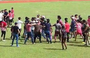 Pemain, penonton bola sepak ditahan kerana merusuh