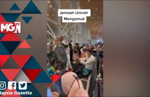 A video footage of newly returned furious umrah pilgrims at the Kuala Lumpur International Airport (KLIA) went viral last night. digital tracking devices digital tracker Khairy Jamaluddin Abu Bakar