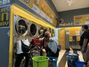 rainy season Consumers flock to the self-service laundry in the Segamat following continuous downpour in the district.