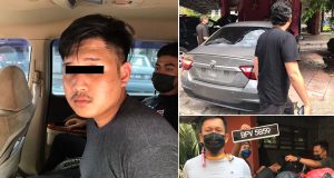 e-hailing driver suspect robbery case Sentul