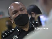 Datuk Mohd Kamarudin Md Din.-Foto FAREEZ FADZIL, 05 JANUARI 2022. Nicky Liow surrenders turns himself in