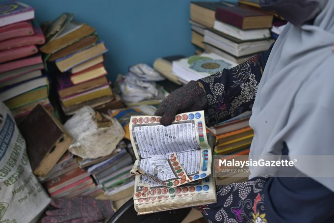 Hati Sayu Terpaksa Leraikan Setiap Helaian Al Quran Sukarelawan 6224