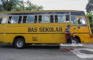 Persediaan Bas Kuning Sebelum Pembukaan Sekolah