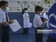 Murid SK Pandan Perdana Dapat Kit Ujian Kendiri COVID-19