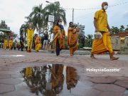 Thaipusam kali ini hilang meriah tanpa kavadi