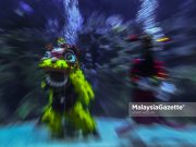 Tarian Singa Dalam Air Jadi Tumpuan di Aquaria #CNY