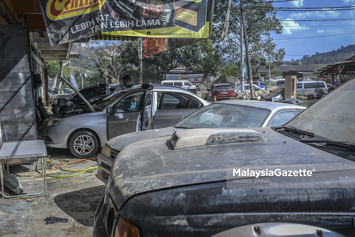 Mangsa Banjir Baiki Kenderaan Di Bengkel Tak Berdaftar Boleh Buat