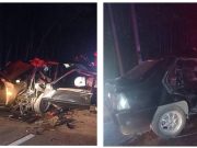 Three died, two hurt in car crash car crash The accident involving BMW and Proton Iswara at Desa Bidara Jalan Muadzam- Gambang, Kuantan, Pahang has killed three men and injured two.