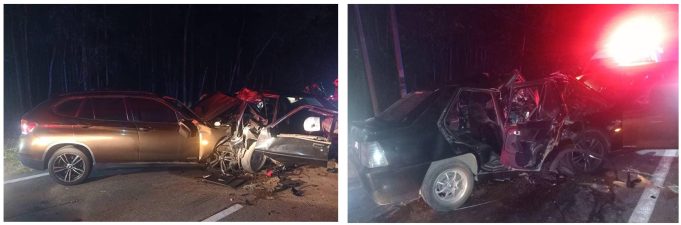 car crash The accident involving BMW and Proton Iswara at Desa Bidara Jalan Muadzam- Gambang, Kuantan, Pahang has killed three men and injured two.