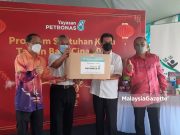 Yayasan Petronas santuni 140 keluarga kurang bernasib baik