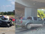 A fish breeder was charged in the Magistrate’s Court here today with killing a mother and her three children in a road accident, at KM2 of Jalan Lebu-Felda Mempaga, Bentong, last week