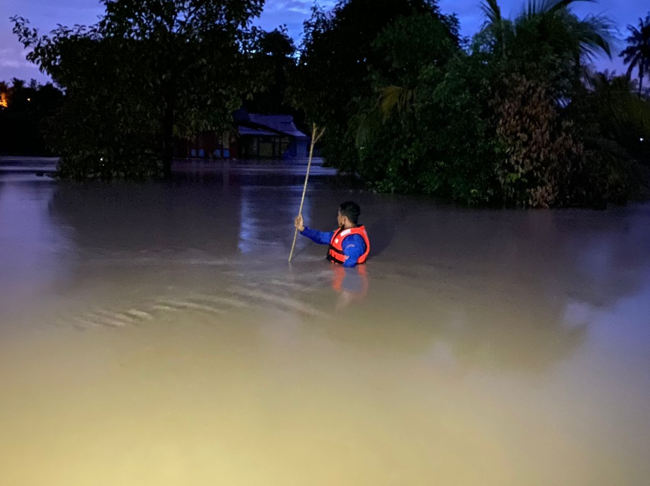 Mangsa Banjir Melaka Meningkat 1,122 Orang