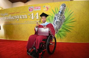 Bekas ‘killer’ takraw negara terima ijazah Bacelor