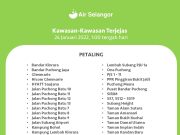 water pipe burst Section 15 Shah Alam water disruption cut Air Selangor