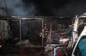Stor rumah anak yatim terbakar