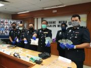 157 ‘tahi’ dadah termasuk 38 tokan diberkas di Melaka