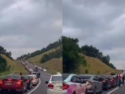 Jalan pintas Temiang jadi geng kenderaan konvoi berkumpul