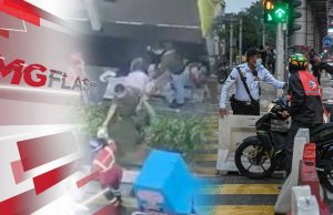 Gelandangan Ditendang, Sekitar Perhimpunan #TangkapAzamBaki #MGFlash