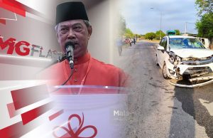 Muhyiddin Beri Laluan Di DUN Gambir, Niat Bantu Mangsa Kemalangan Tidak Kesampaian #MGFlash