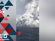 Amaran tsunami di Tonga selepas gunung berapi bawah laut meletus