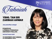 Zarinah dilantik Pengerusi Lembaga Pengarah UM