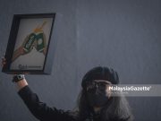 Graphic designer and activist, Fahmi Reza is charged again with uploading an obscene image with the intent to insult PAS under the Communications and Multimedia Act 1998 (Act 588). PIX: HAZROL ZAINAL / MalaysiaGazette / 17 FEBRUARY 2022. insults PAS beer obscene image