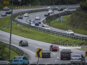 Aliran Trafik Meningkat Dari Pantai Timur ke Ibu Kota