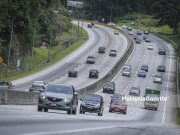Aliran trafik melalui Tol Gombak lancar setakat 12 tengahari