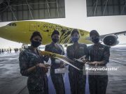 Pesawat MAS Airbus 330-300 Harimau Malaya #HitamKuning