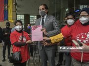 KJ Terima Memorandum Dari Kesatuan Pekerja Swasta Hospital Kerajaan