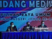 PRN Johor 12 Mac, penamaan calon 26 Feb
