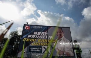 Poster ABAH Prihatin Gah di Bumi Johor