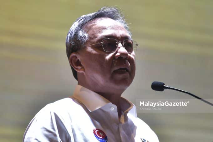 UMNO candidates Johor state election Caretaker Menteri Besar Johor, Datuk Hasni Mohammad. PIX: FAREEZ FADZIL / MalaysiaGazette / 28 FEBRUARY 2022.
