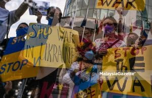 Himpunan Aman Anti Peperangan “Unite for Ukraine” #StopPutinStopWar