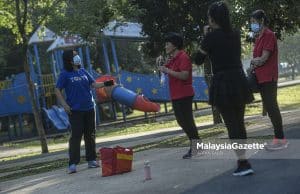 Calon BN, Chan San San Senaman Pagi Bersama Penduduk #PRNJohor