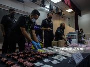 Polis tumpas sindiket edar dadah lebih setengah juta Rampasan Dadah Selangor