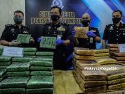 Polis KL Rampas Ganja Mampat Seberat 242kg