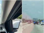 Konvoi VIP rosakkan ‘side mirror’, bahayakan nyawa pengguna jalan raya