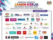 Bersama memeriahkan Karnival JaminKerja Keluarga Malaysia 2022