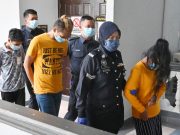 Lelaki mengaku salah curi kereta bersama tunang dan anak