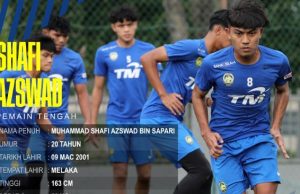 AFF B23: Shafi juga positif Covid-19