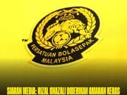 FAM beri amaran keras kepada Rizal