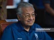 PRN Johor: Mahathir terus ratib nama Najib Tun Dr Mahathir Mohamad Parti Pejuang Tanah Air