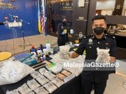 Polis bongkar makmal dadah, berkas 2 lelaki