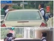 Polis kesan tiga kanak-kanak lakukan aksi bahaya ketika naik kereta