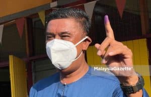 Calon BN Layang-Layang tak tidur semalaman